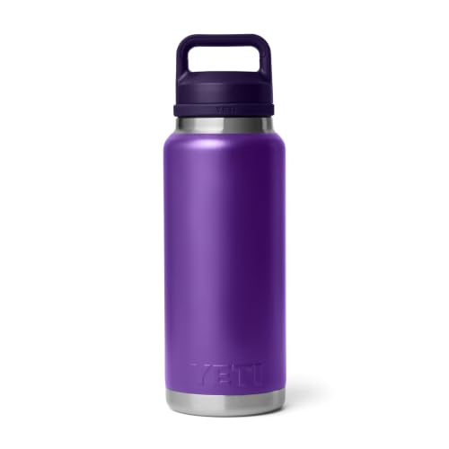 YETI Rambler 36 oz Bottle, Vacuum Insulated, Leakproof, Stainless Steel with Chug Cap - color: Pace Purple