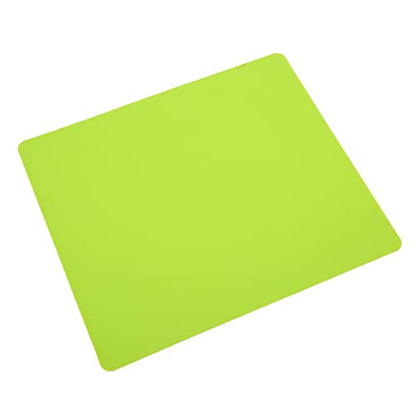 Dioche Versatile Silicone Craft Mat - Heat, NonSlip, Washable Silicone Sheet for DIY Projects, Resin Crafts, and Kitchen Use in Vibrant Pink - Large, Flexible Silicon Mat (Green)