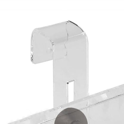 Acrylic Transparent Fish Tank Isolation Box, Aquarium Breeding Incubator Holder with Suction Cup and Hook, Adjustable Height for Tropical Fish Hatchery (10CM*10CM*10CM) - size: 10CM*10CM*10CM