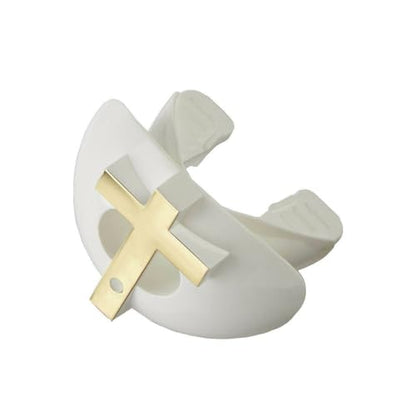 Battle Sports Cross Oxygen Football Mouthguard - Superior Airflow & Better Performance, Maximum Protection & Breathability Football Mouthpiece, Works with Braces | Maximum protection, Secure and comfortable fit, Breathable built-in airflow channels, No bo