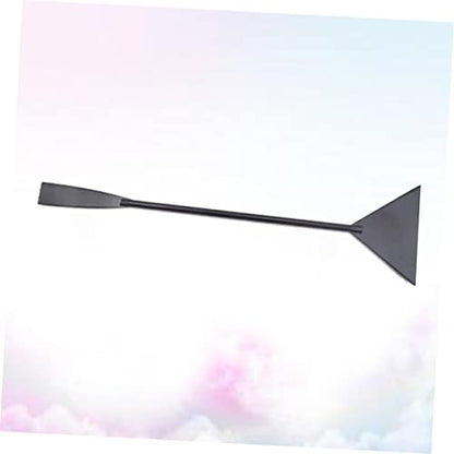Happyyami Aquarium Plant Shovel Flat Sand Shovel for Aquarium Gravel Cleaning Black