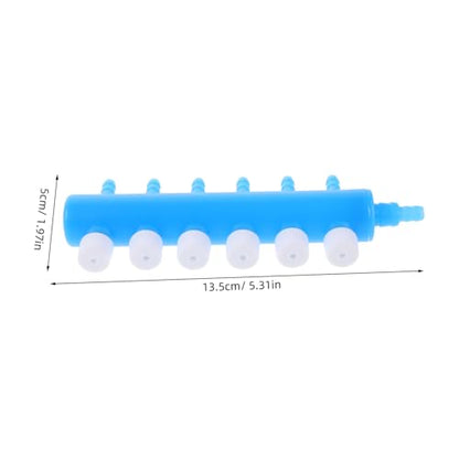 YARNOW 4pcs Aquarium Air Control Valves Plastic Airflow Regulators with Valves for Fish Tanks Oxygen Pump Splitter Connectors Compatible with Standard Airline Tubing