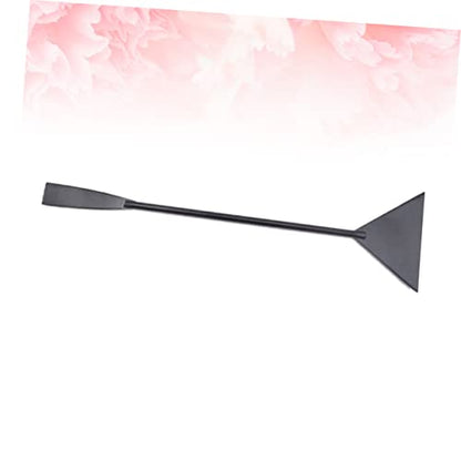 Happyyami Aquarium Plant Shovel Flat Sand Shovel for Aquarium Gravel Cleaning Black