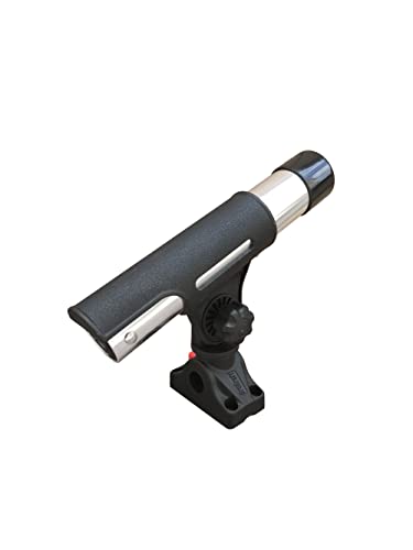 Brocraft Power Lock Fully Adjustable Rod Holder - style: Aluminum Tube Rod Holder