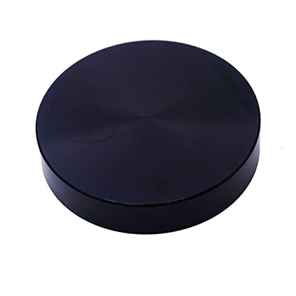 Aluminium High Precision Horizontal Leveler Bubble Level Tool Circle Round 2.4 Inch 60mm (Black,Green) - color: Black