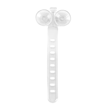 Peiiwdc Aquarium Suction Cup Cable Tie with Strong Adhesion for Firm Attachment of Wire Organization in FishTanks 10PCS Fishtank Cable Tie for Wire Fixation