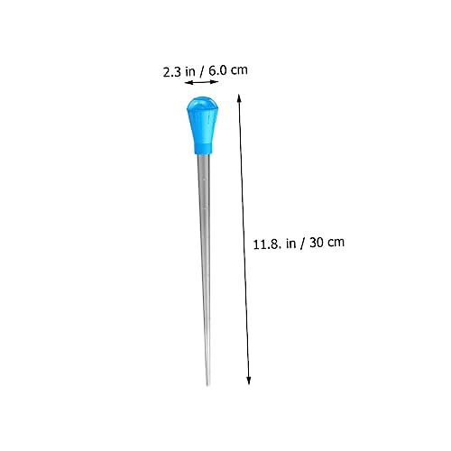 2pcs Calibrated Plastic Pipettes for Kitchen Use Measuring Droppers for Cooking Baking and Aquariums Easy to Clean Dishwasher Safe Multi-Functional Liquid Transfer Tools