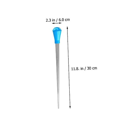 2pcs Calibrated Plastic Pipettes for Kitchen Use Measuring Droppers for Cooking Baking and Aquariums Easy to Clean Dishwasher Safe Multi-Functional Liquid Transfer Tools