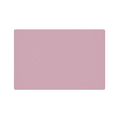 23.6'' by 15.7''Flexible Silicone Placemat Non Slip Waterproof Heat Resistant Dinner Table Mat (Light Pink-1 Pcs) - color: Light Pink-1 Pcs