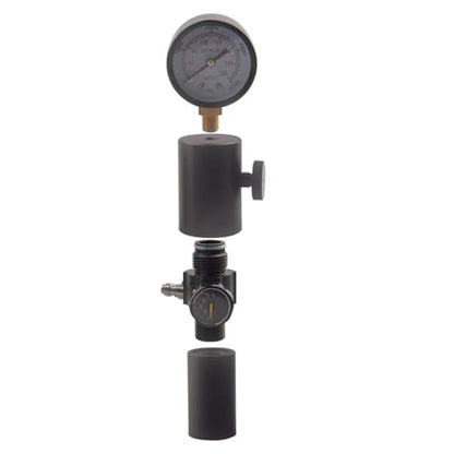 1pcs G1/2-14 Pressure Regulator Valve Test Adapter Gas Cylinder Refill Air Tank Soft Connector PCP Accesories for Diving Aquarium(Option 3)