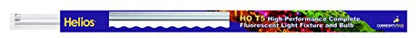 Helios 4X T5 Light 54W HO Aquarium Strip Light & Lamp 47" 4ft 6500K 10000K Actinic Pink (4 x Daylight 11,000K)