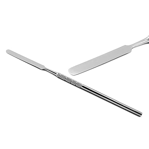 Professional Dental Carvers | Cement Spatula Stock Knife | Single Double End | Sculpting Wax Modeling Mixing | Lab Tools (Cement Spatula Single End)