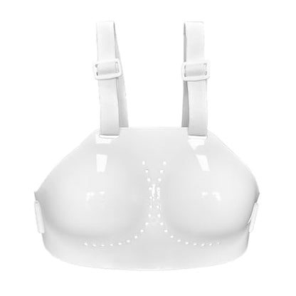 Womens Fencing Sports Chest Guards, Breathable Breast Protectors for, Breastplate with Adjustable Strap Breastplate Guard Protections Guard - size: X-Large