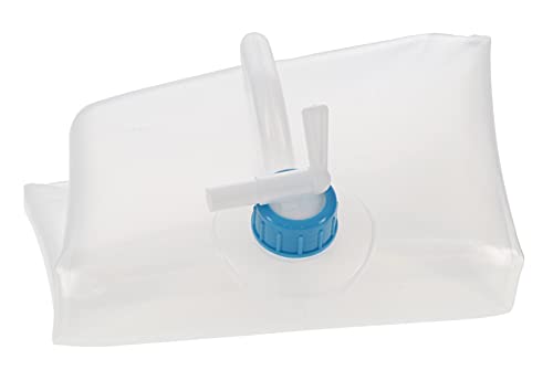 UST 5 Gal Water Carrier Cube with Collapsible, Transparent, Compact Design and BPA Free Construction for Drinking, Bathing, Camping, Hiking and Outdoor Survival