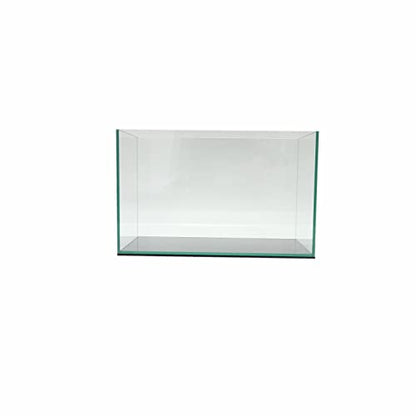 Lifegard Aquatics 15 Gallon Rimless Aquarium, Clear Glass, Ultra Clear Sealant Fish Tank, 5mm Thick with Dense Leveling Mat for Freshwater/Marine, Home or Office Decor (23.22"x11.02"x13.38") - size: 15 Gallons