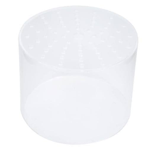 Acrylic Transparent Coral Feeder Cover, Shrimp Device for Aquarium Fish, Safe Coral Environment to Observe Coral Health (150mm)