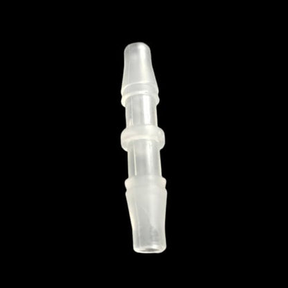 Plastic Hose Barb Fitting 3/16" x 3/16" Pipe Connectors Joint Splicer Mender Adapter Union for Aquarium Household Adapters Fuel Gas Liquid Air (6Pcs)