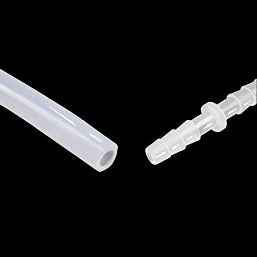 Plastic Hose Barb Fitting 1/2" x 1/2" Pipe Connectors Joint Splicer Mender Adapter Union for Aquarium Household Adapters Fuel Gas Liquid Air (Pack of 10) - size: 1/2 Inch-10pcs
