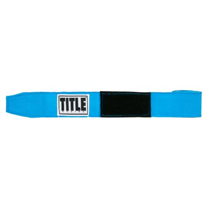 Title Boxing Semi-Elastic Mexican Hand Wrap, Turquoise, 180"