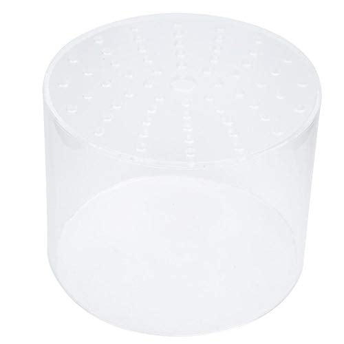 Transparent Coral Feeding Breeding Protection Cover, Acrylic Transparent Coral Feeder Cover Anti-Feeding Shrimp for Aquarium Fish Tank (150mm)