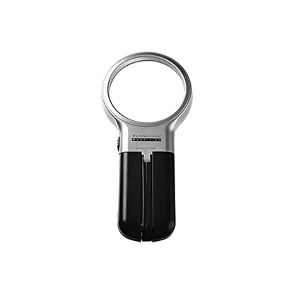 Othmro 1Pcs Magnifying Glass, 65mm 3X Handheld Magnifier - Large Magnifying Lens with Non-Slip Plastic Handle for Book Newspaper Reading, Insect and Hobby Observation, Classroom Science,Antiques - color: 3 X 65mm