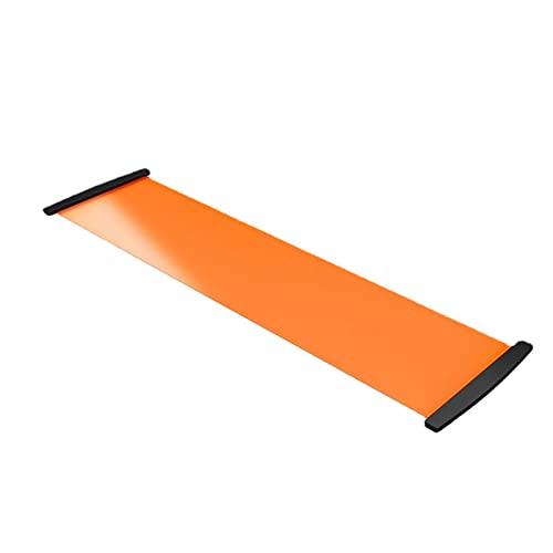 SUNGOOYUE Thickened ABS Baffle Slide Board Fitness Sliding Board, PVC Non Slip Mesh Balance Exercise Training Equipment for Home for Body Shaping Buttocks Slimming (Shoe