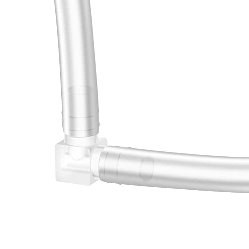 5/32" Hose Barb 90 Degree Elbow L Fitting, Plastic 2 Way Equal Barbed Joint Splicer Mender Union Adapter Hose Fitting (Pack of 7) - size: 5/32" (7Pcs)