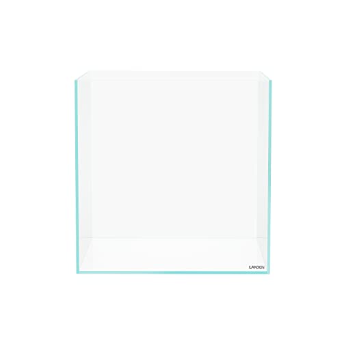 36C 11.5 Gallon Cube Rimless Low Iron Aquarium Tank,W14.2×D14.2×H14.2 in(36x36x36cm) 5mm Thickness with Nano Foam Leveling Mat Included - size: 11.5Gal W14.2×D14.2×H14.2 in(36x36x36cm)