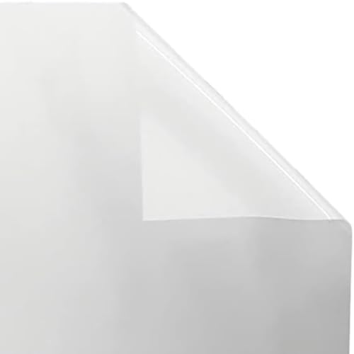 VViViD Frosted Matte Colorful Vinyl Window Tinting Sheets (10ft x 5ft, Frosted White) - color: Frosted White, size: 10ft x 5ft