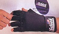 Schiek Sports 540 Platinum Lifting Gloves, Gym Workouts | Wrist support, weight training, durable grip, comfortable palm padding, weightlifting gloves, sports wrap, gym gloves for men - size: X-Large
