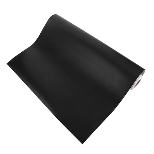 POPETPOP Aquarium Background Sticker Roll Adhesive Fish Tank Backdrop Wallpaper for Creative DIY Decor Flexible for Various Aquariums Enhances Underwater Scenery - color: Black