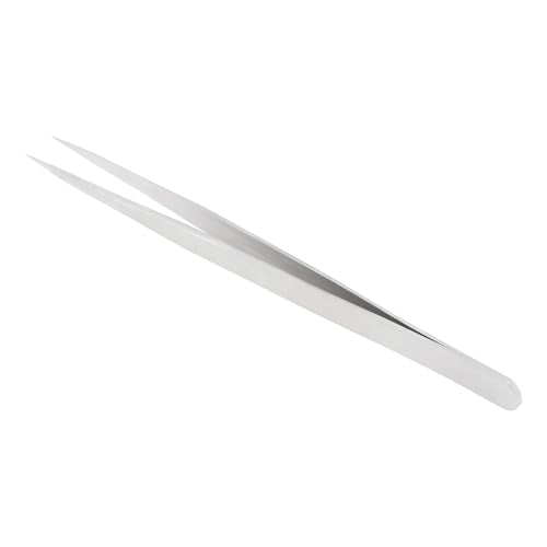 6 inches Precision Stainless Steel Tweezers, Professional Multipurpose Tweezers Forceps Tongs