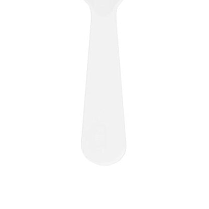 Karat U2450W 2.9" PS Disposable Tasting Spoon, White (Pack of 4000)