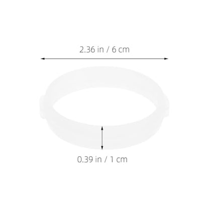 Toyvian Hamster Tunnel Connector Rings, 20pcs Universal DIY Cage Tube Connectors for Small Animal Habitats Replacement Connecting Plates for Gerbils Mice Rats White Plastic Accessories