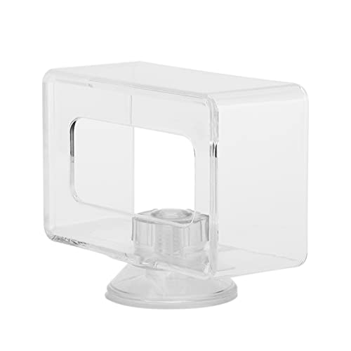 Fish Feeding Ring, Anti Floating Transparent Acrylic Aquarium Feeder, 6x10cm Fish Food Feeding Accessory, 4.33in Length 0.13lb Weight (Small Size 6 * 10cm) - size: Small size 6*10cm
