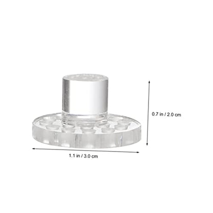 LIOOBO 2sets Acrylic Tank Base Rack for Aquarium Marine Source Decor Smooth Line 10pcs*2