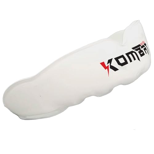 Kombat USA Kids BJJ Mouth Guard | Shock Absorbing Mouth Protection | Kids Mouth Guard for BJJ, MMA, Wrestling, Sports| Custom Fit BJJ Mouth Guard for Kids (White)