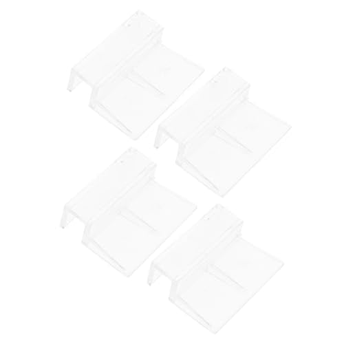 BESPORTBLE 4pcs Fish Tank Lid Supports Sturdy Acrylic Cover Holders for Aquariums for Heat Preservation and Secure Fitting for Turtle Tanks and Pet