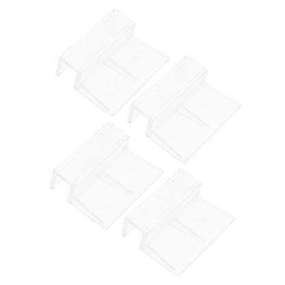 BESPORTBLE 4pcs Fish Tank Lid Supports Sturdy Acrylic Cover Holders for Aquariums for Heat Preservation and Secure Fitting for Turtle Tanks and Pet