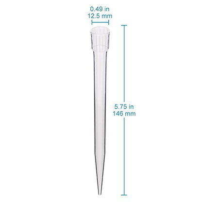 stonylab 5 ml Pipettes Tips, 20 pcs Universal Polypropylene Pipettes Tips Lab Clear Pipet Tips Liquid Transfer for Laboratory Chemistry