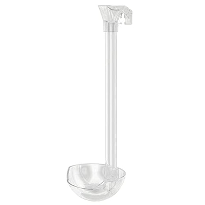 Aquarium Feeding Tube Dish Bowl for Fishtank with Detachable Frame for Shrimp Glass Shrimp and Snails Feeding Dish