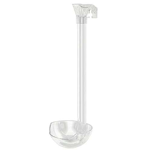 Aquarium Feeding Tube Dish Bowl for Fishtank with Detachable Frame for Shrimp Glass Shrimp and Snails Feeding Dish