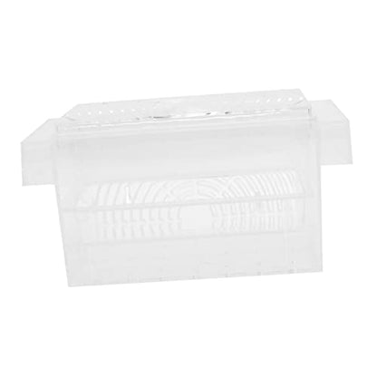 Happyyami 1Pc Fish Fry Isolation Box Durable Aquarium Breeding Box with Design Suction Cup for Easy Installation Fish Hatchery Incubator for Fry and Shrimp Fish Tanks