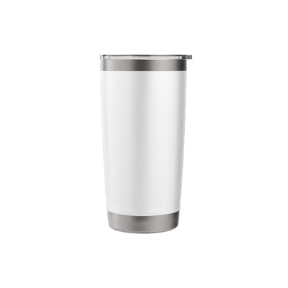 Bass Fishing Jumping Out Of The Water Outdoor Fisherman Stainless Steel Insulated Tumbler