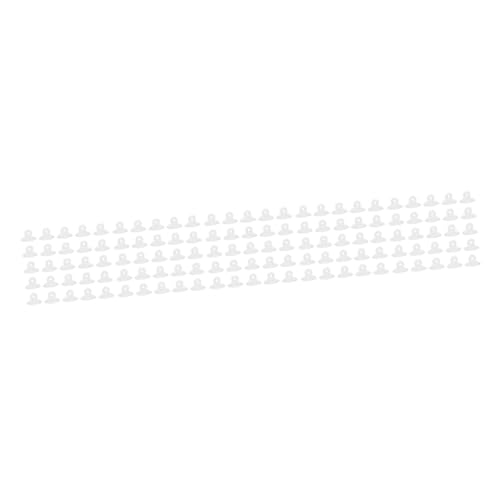 Ipetboom 125pcs Aquarium Cups Airline Tubing Holders for Fish Tanks Strong Adhesion Easy to Use for Fish Farmers and Aquarium Enthusiasts - color: Transparentx5pcs, size: 3X3X2CMx5pcs