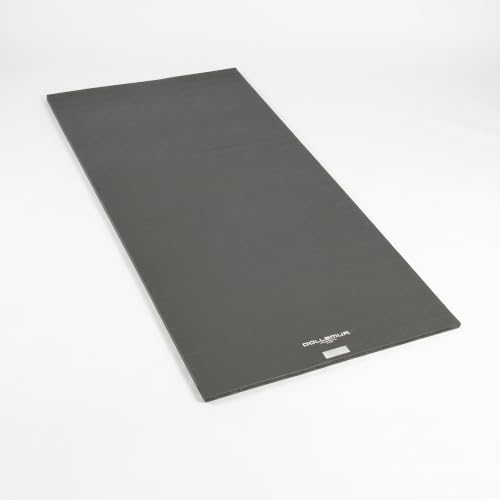 Dollamur 5'x10'x1.25" Jiu-Jitsu Mat, Tatami - color: Charcoal Gray