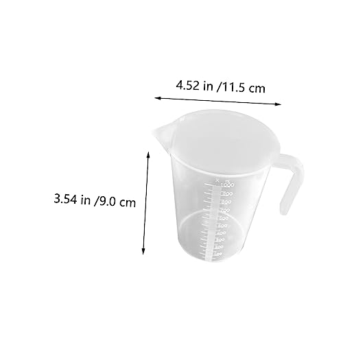 1pc Aquarium Water Changing Cup Thickened Measuring Cup for Fish Tank Feeder Non- and for Liquid and Dry Ingredient Measurement