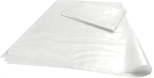 Large Plastic Bags 38 x 58 Inches Big Clear Storage Bags Great for Moisture proof, Dust proof, Luggage, Suitcase, Comforter, Appliances and More (5 Pack)