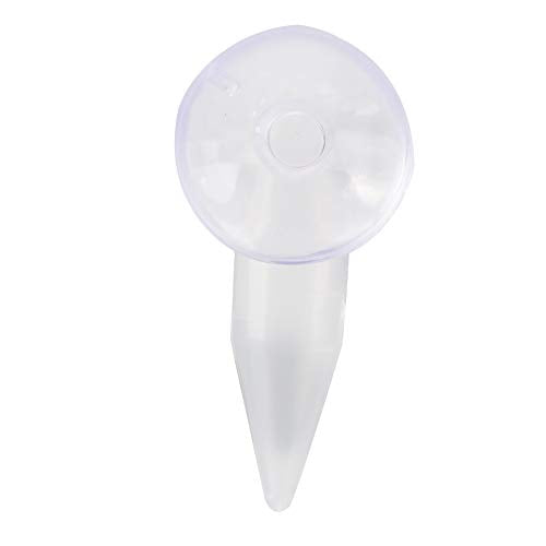 Aquarium Feeding Tube Fish Shrimp Larvae Feeder Fish Feeding Feeder Tapered Funnel Feed Cup with Suction Cup Shrimp Feeding Tube