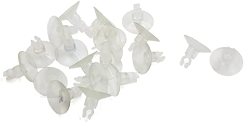 XYWHPGV 20pcs Clear Soft Silicone Suction Cup Clip Sucker for Aquarium Fish Tank(014d8 bc604 2b475 710ff 9b94c b20cf